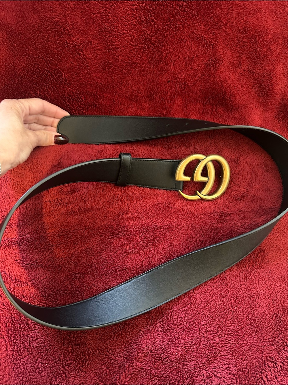 Gucci GG Marmont Wide Belt — Like New Authentic - Picture 8 of 9
